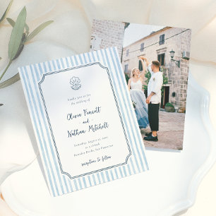 Mariage Fantaisiste Rétro Budget Bandes Bleues