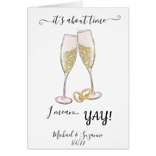 Mariage Félicitations Humour À propos du temps