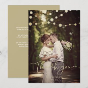 Mariage Festif Lumière Gold Custom Whimsical Scrip