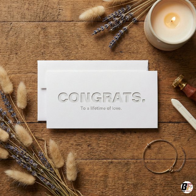Mariage Fiançailles Typographie Moderne Minimalist (Créateur téléchargé)