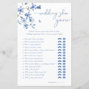 Mariage Fleur sauvage bleu jeu de Fête des mariées