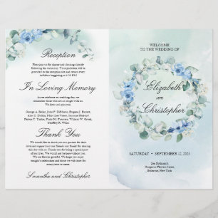 Mariage Fleurie de Verdure Eucalyptus Bleu Poussié