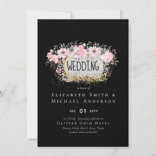 MARIAGE - Fleurs argent rosé métallisé Féminin Pai