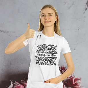 Mariage Floral/Anniversaire Tablier N'importe quel