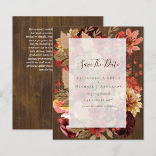 Mariage Floral d'Automne - Budget Bourguignon Oran