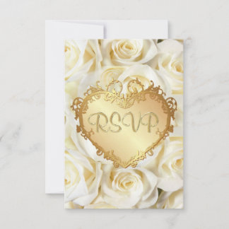 Mariage floral rose blanche RSVP