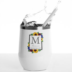 Mariage floral Rose Tournesol