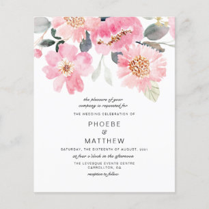 Mariage Floral Rustique Moderne de Budget Rose