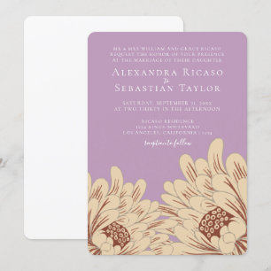 Mariage floral simple et élégant