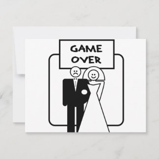 Mariage "Game Over"
