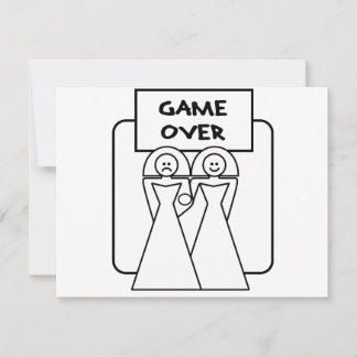 Mariage "Game Over" (Homosexuel)