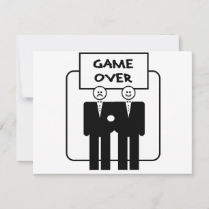 Mariage "Game Over" (Homosexuel)