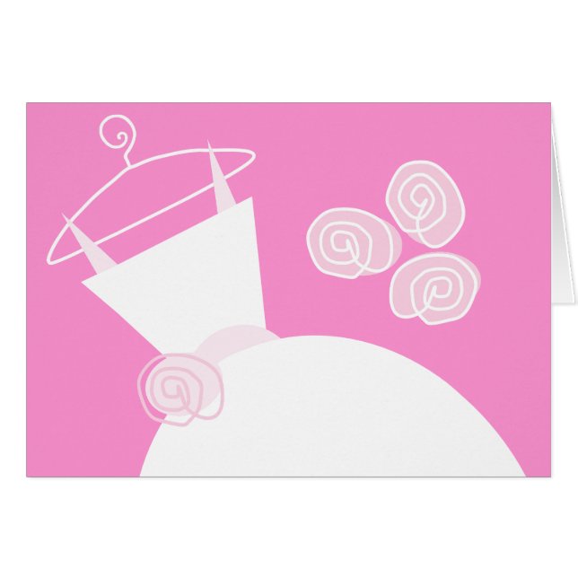 Mariage Gown rose horizontale (Devant horizontal)