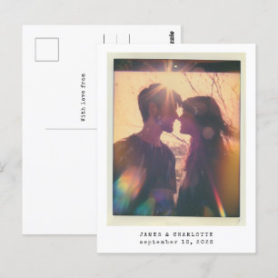 Mariage Guestbook Modèle photo de carte postale