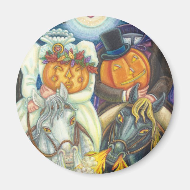 Mariage HALLOWEEN MAGNET  SOMPTUEUX (Devant)