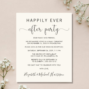 Mariage Heureux Jamais après l'invitation de la cr