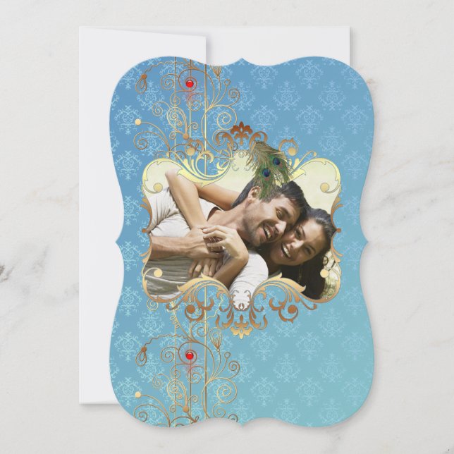 Mariage indien II - Carte SaveTheDate (Devant)