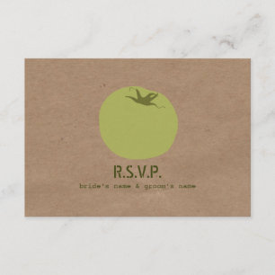 Mariage inspiré par le marché agricole RSVP Tomate