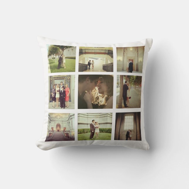 mariage instagram coussins (Recto)