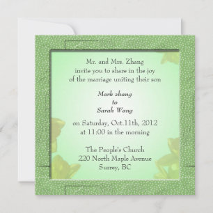mariage, invitation des parents du marié