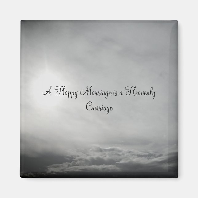 MARIAGE JOUR MAGNET STYLE DE CONCEPTION ROMANTIQUE (Devant)