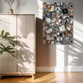 Mariage Keepsaké 30 photo Collage noir ID1065