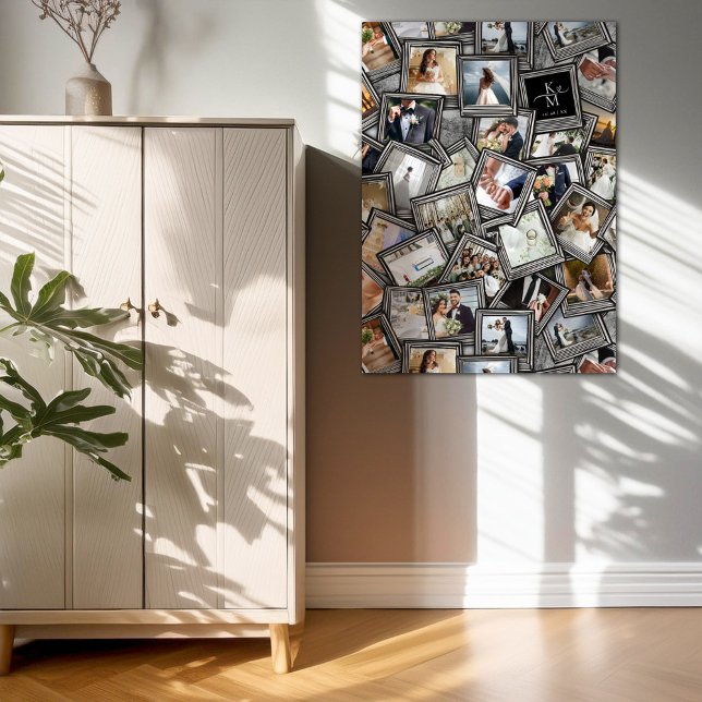 Mariage Keepsaké 30 photo Collage noir ID1065 (Créateur téléchargé)