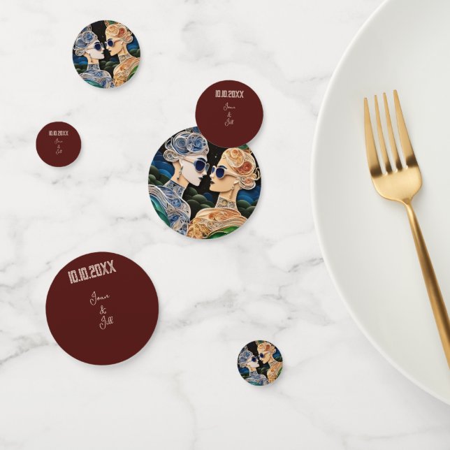 Mariage lesbien Confetti (Groupe)
