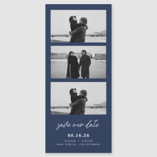 Mariage magnétique de la Bande Photo Bleue Marine