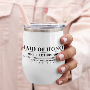 Mariage Maid of Honor Personnalisé