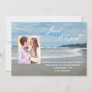Mariage Mariage Elopement Faire-part Invitation