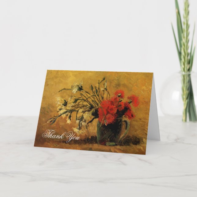 Mariage merci à Vincent van Gogh Carnation (Devant)