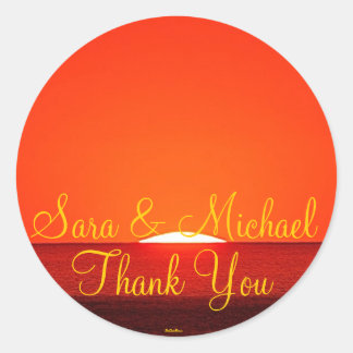 Mariage Merci de la mariée  Étiquette