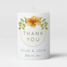 Mariage Merci Favor Aquarelle Star Flower