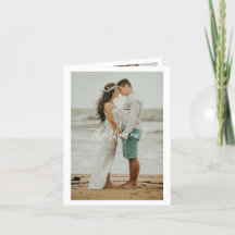 Mariage Merci manuscrit 3 photos