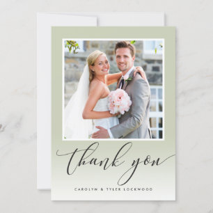 MARIAGE MERCI photo calligraphie ombre sauge