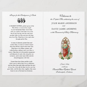 Mariage Messe latine catholique Programme du Sacré