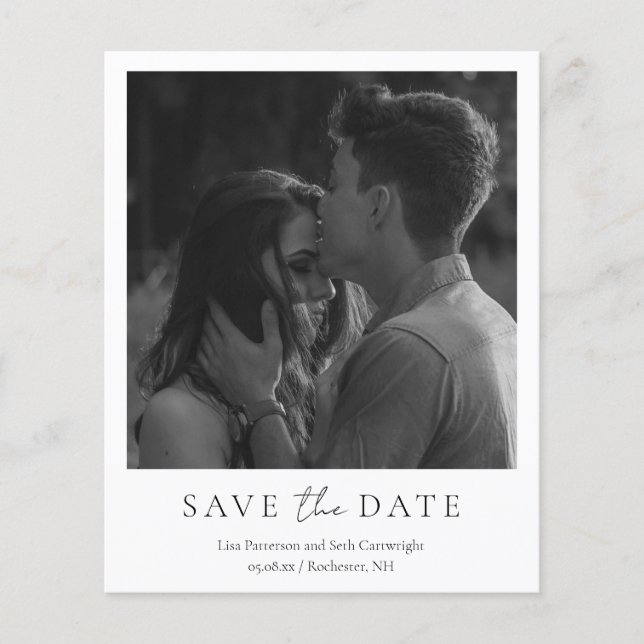 Mariage minimaliste classique budgetaire Enregistr (Devant)