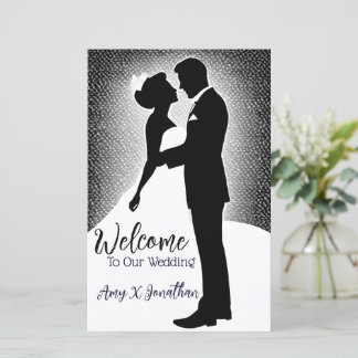 Mariage minimaliste d'Art Moderne Accueil Fiançail