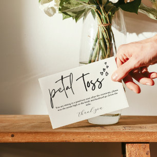 Mariage minimaliste moderne envoyer la carte de je