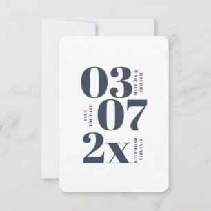 Mariage minimaliste moderne, graphique enregistrer