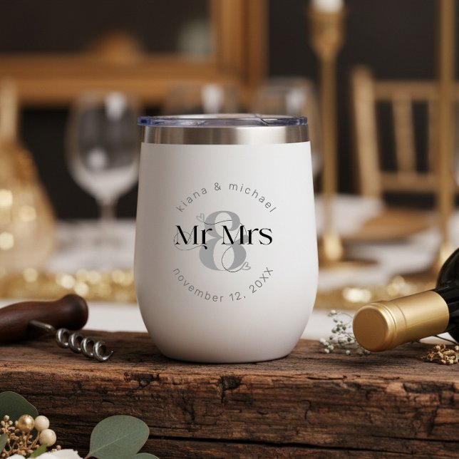 Mariage Moderne Décoratif M & Mme ID887 (Créateur téléchargé)