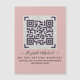 Mariage moderne RSVP avec QR CODE - N'IMPORTE QUEL