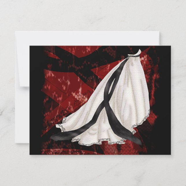 Mariage noir et blanc (Devant)