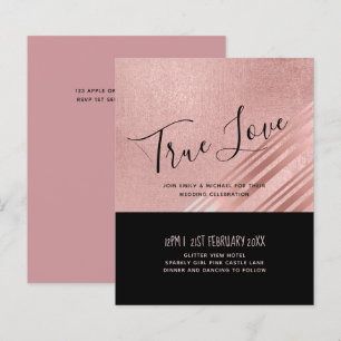 Mariage noir Rose moderne