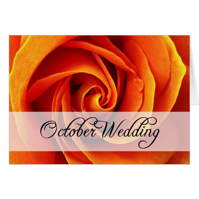 Mariage octobre : rose de la saison : (Devant horizontal)