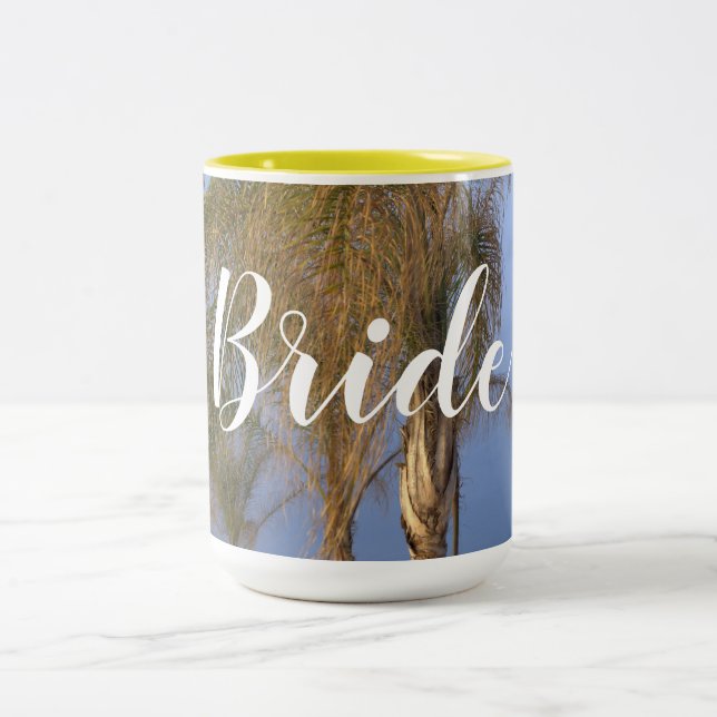 Mariage Palm Trees Mariages Mugs (Centre)