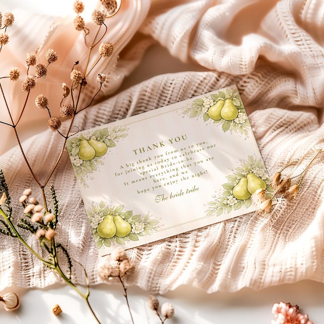 Mariage Parfait Poire Rose – Invitation de Fête de (Créateur téléchargé)