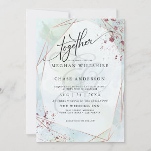MARIAGE Pastel Dusty Blue Sage Jaspé