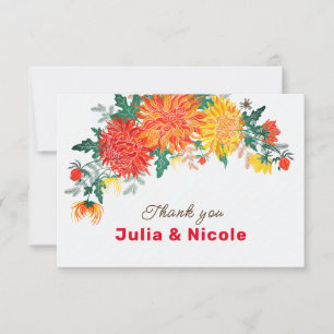 Mariage Pastel Orange Yellow Spring Dahlia Fleurs